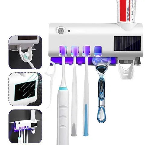 Esterilizador UV Cepillos de Dientes - Elimina 99.9% Bacterias | Higiene Total
