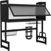 Escurridor de Platos Doble con Tapa Premium - Organizador de Cocina Profesional