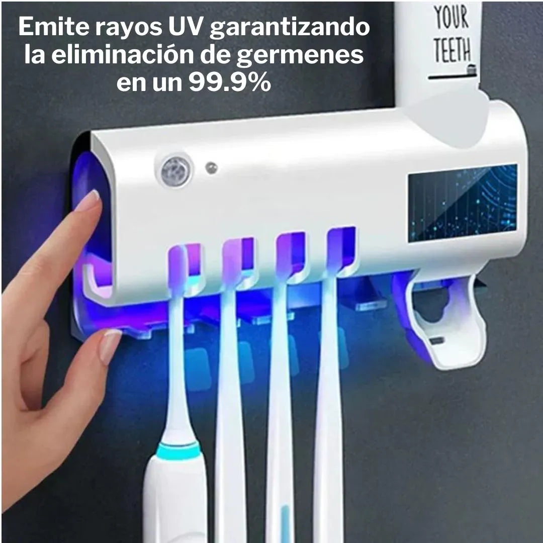 Esterilizador UV Cepillos de Dientes - Elimina 99.9% Bacterias | Higiene Total