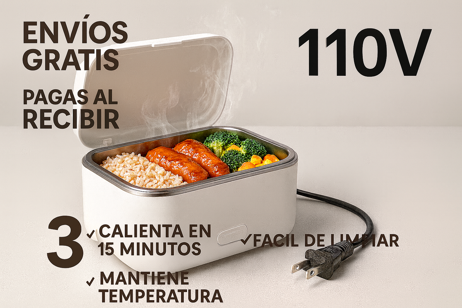 Lonchera eléctrica con beneficios